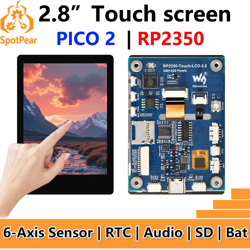 Turing Pi 2 - Raspberry Pi Pico 2 RP2350 2,8-дюймовый