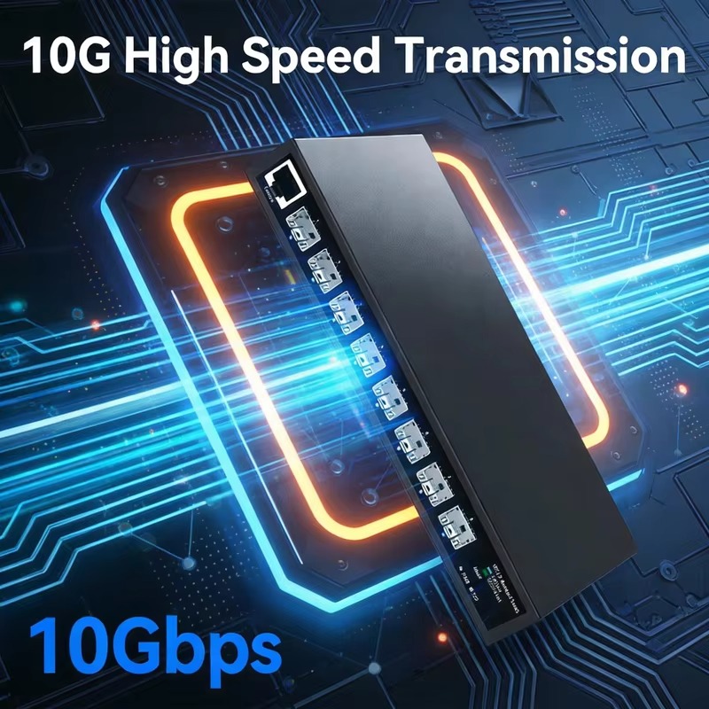 8-портовый коммутатор 10G SFP+ – обзор и цена Sfp+ 10G Managed Switch 8 Port