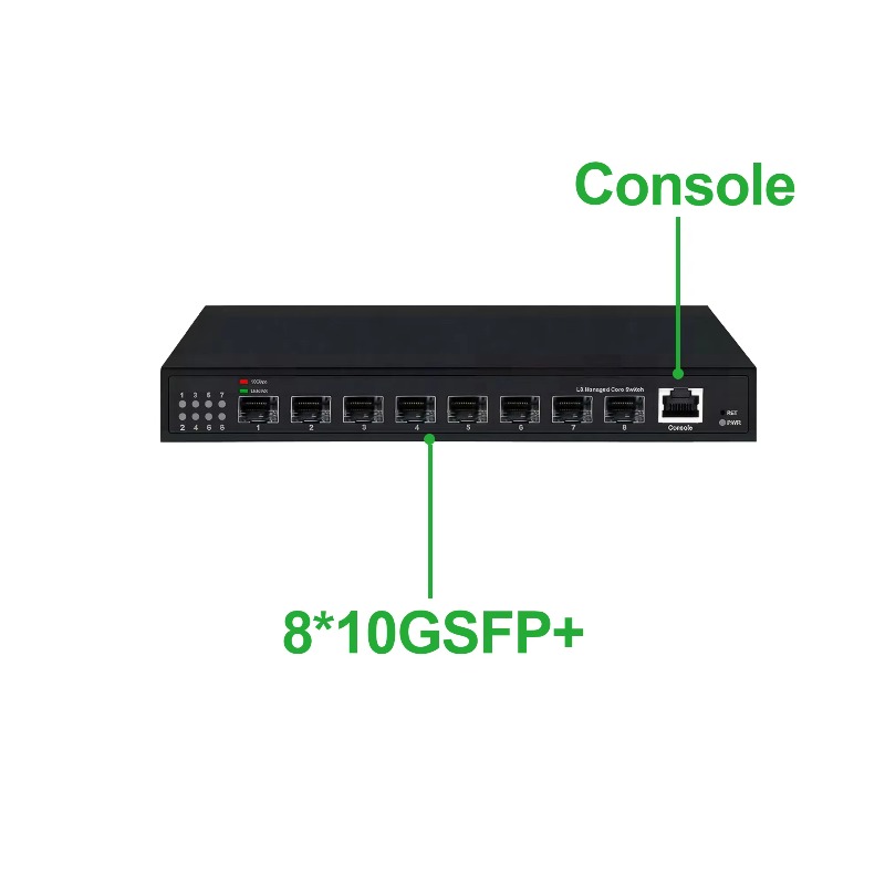 Сетевой коммутатор с управлени – обзор и цена Sfp+ 10G Managed Switch 8 Port